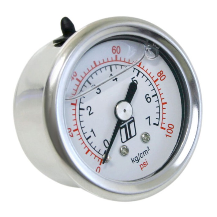 เกจวัดแรงดันน้ำมัน Turbosmart Gauge 0-100psi – Liquid Filled Suit FPR & OPR Series