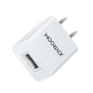 หัวชาร์จ USB 1 ช่อง JOYROOM รุ่น L-L107A Input 100V-240V Output 1.2A ขนาดกะทัดรัด พกพาสะดวก