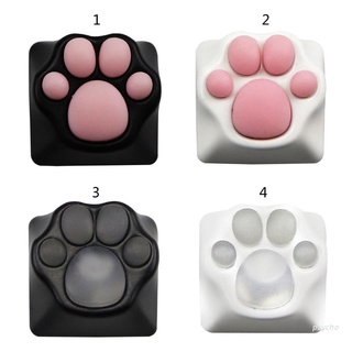 แผ่นคีย์บอร์ดอลูมิเนียมซิลิโคนลายอุ้งเท้าคิตตี้สําหรับ Paw Artisan