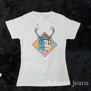 เสื้อยืดลายน่ารัก อก32-38
