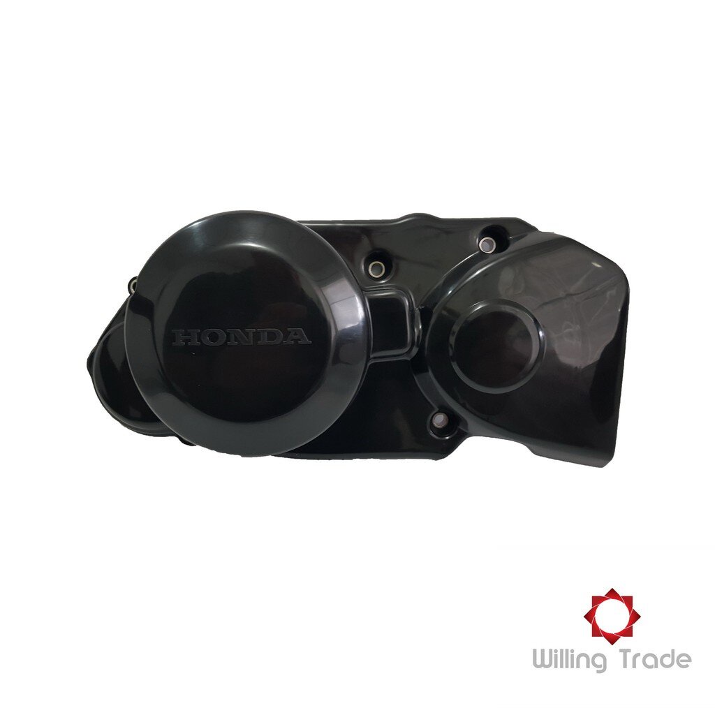 0014. ฝาครอบจานไฟ(A038) HONDA:(11340-KBP-900) DASH, LS125R, LS125D [แท้ศูนย์] ฝาครอบเครื่องด้านซ้าย 