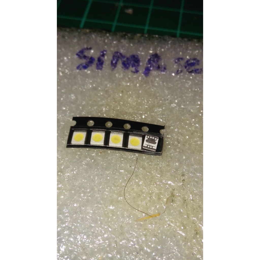Led smd 2835 1W 3V สีขาว
