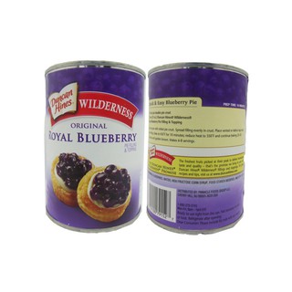 บลูเบอร์รี่กระป๋อง บลูเบอร์รี่กวน Wilderness Royal Blueberry น้ำหนักสุทธิ 595 กรัม