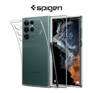 Spigen Galaxy S22 Ultra เคส คริสตัลเหลว / เคสคริสตัล ยืดหยุ่น ทนทาน และยืดหยุ่น