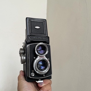 มีประกัน กล้องฟิล์มทวินเลนส์ Tlr camera yashicaflex model c