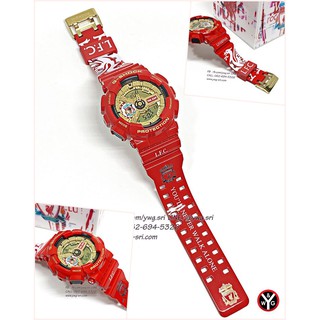 G-SHOCK Liverpool (GA-110) Set4 นาฬิกาข้อมือ กันน้ำ ดีไซน์สวย มีสไตล์ ทนทาน ใช้งานได้นาน สินค้าคุณภาพ