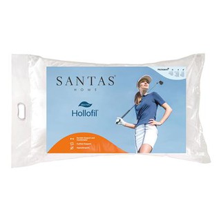 Bed Pillows หมอนหนุน SANTAS HOLLOFIL SOFT 19X29 นิ้ว หลับสบาย