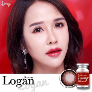 Logan brown พร้อมส่งสายตาปกติ (lovelylens)