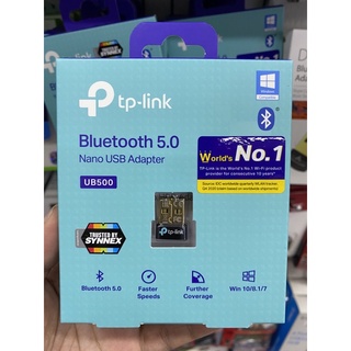 Bluetooth USB 5.0 Adapter TP-LINK (UB500) Bluetooth 5.0‎‎ - ใช้เทคโนโลยี Bluetooth 5.0 ล่าสุด.รับประกันศูนย์ SYNNEX 1 ปี