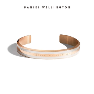 DanielWellington 100%ของแท้ครับdwคู่สร้อยข้อมือหญิงกุหลาบทองเปิด แฟชั่นเครื่องประดับสร้อยข้อมือ