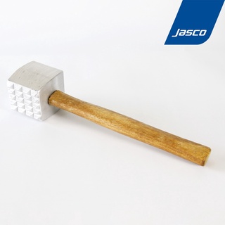 Jasco ที่ทุบเนื้ออลูมิเนียม ด้ามไม้ Meat Tenderizer [3005]