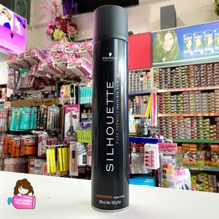 Schwarzkopf Silhouette Hairspray Super Hold สเปรย์ฝุ่น 500ml