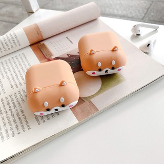 เคสซิลิโคนลายการ์ตูนสุนัขคอร์กี้สําหรับ Airpods 1 2 3 pro