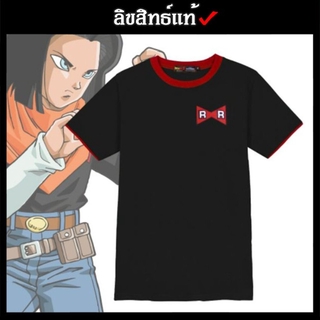 ✅ ลิขสิทธิ์แท้ ✅ เสื้อยืดลายการ์ตูน เสื้อดราก้อนบอล เสื้อสีดำ ลาย Red Ribbon เสื้อลายการ์ตูน ดราก้อนบอล Dragonball