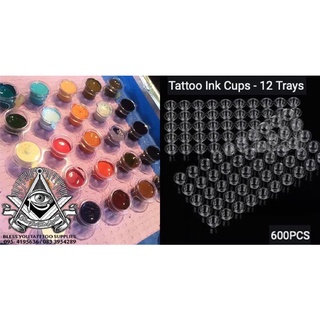 Tattoo Clear Ink Cup Trays (ถาดสีสัก)