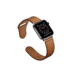 สาย Apple Watch สายหนัง สายสำหรับ apple watch band 41MM 45MM 38MM 42MM 40MM 44MM สำหรับ iwatch 7 6 SE 5 4 3 2 1 สำหรับ IWATCH band