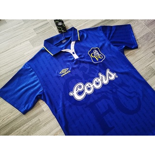 CHELSEA retro home kit 1995-97 เสื้อเชลซี ย้อนยุค 1995-97