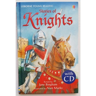 Stories of Knights  with CD Audio เหมาะสำหรับน้องอ่านเองได้แล้ว hard cover