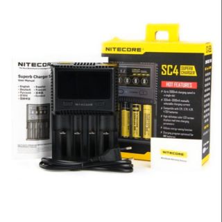 Nitecore SC4 เครื่องชาร์จ4ช่อง ของแท้