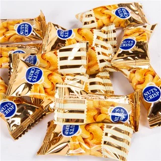 Nezline ขนมตุ้บตั้บ รสถั่วต่างๆ (รสอัลมอนด์,รสเม็ดมะม่วงหิมพานต์,รสพิสตาชิโอ) ตราเนสไลน์ 500 กรัม