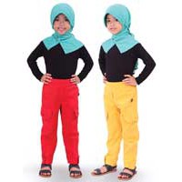 QIRANI CK 01 YELLOW CHILDRENS PANTS SIZE 8