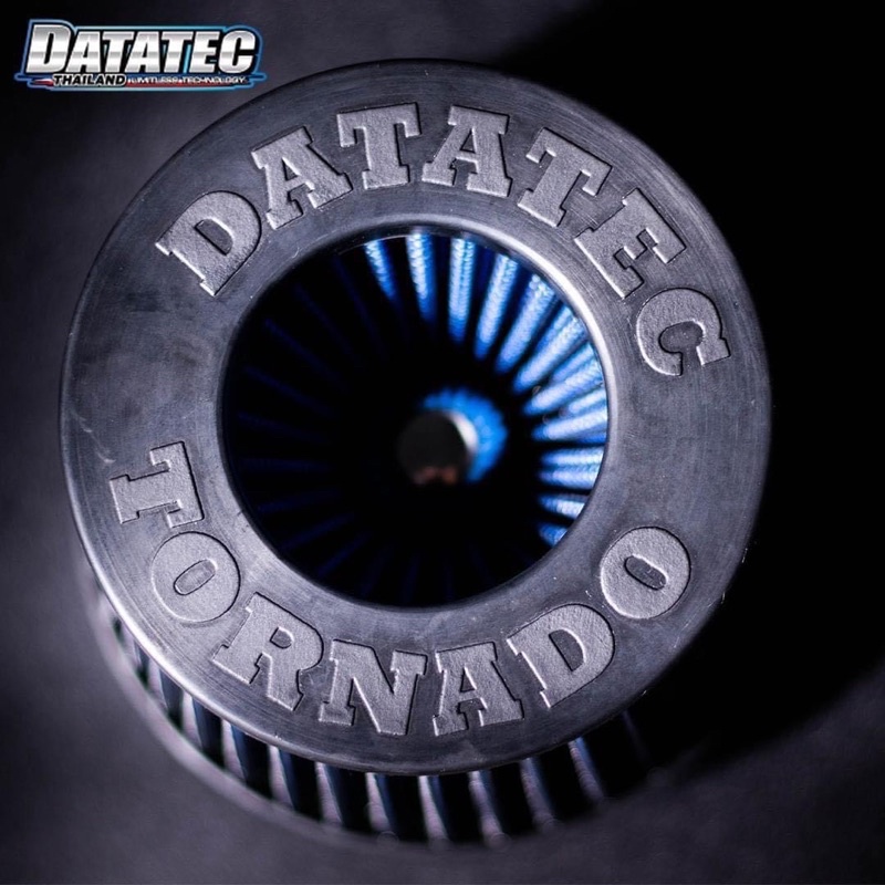 กรองเปลือยเห็ด (รุ่นใหม่) ไส้กรองอากาศผ้า DATATEC TORNADO