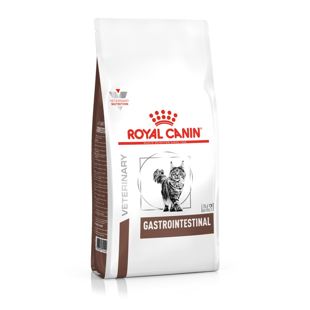 GASTROINTESTINAL CAT 2kg อาหารประกอบการรักษาโรคชนิดเม็ด แมวโต มีความผิดปกติที่ระบบทางเดินอาหาร ท้องเสีย อาเจียน