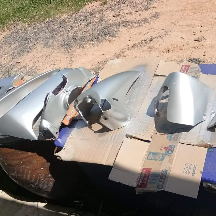 สีสเปรย์ซามูไร SAMURAI Y35 สีเงินยามาฮ่า Silver - รูปที่ 2