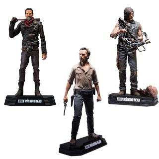 ฟิกเกอร์Mcfarlane ของเล่นเมือง Tv Negan Rick Grimes Daryl Dixon 7