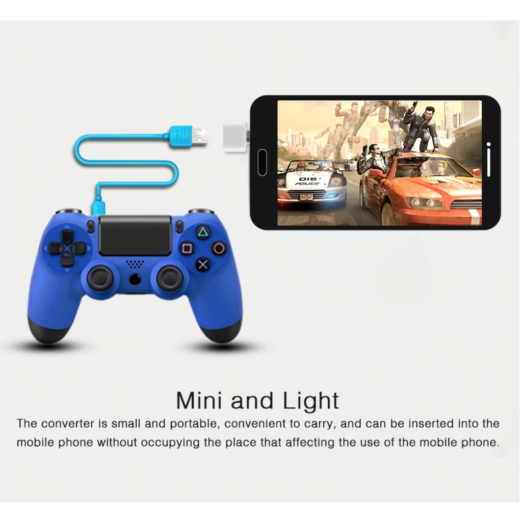 อะแดปเตอร์ OTG Micro USB สําหรับโทรศัพท์ Android Type C Male To USB Female