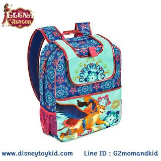 Elena of Avalor Backpack -- กระเป๋าเป้ ลายเอเลน่า สูง 16 นิ้ว (สินค้าพร้อมส่งไม่มีปักชื่อนะคะ) สินค้านำเข้า Disney USA