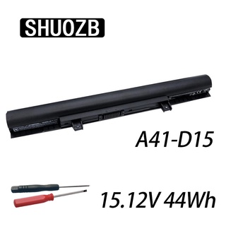 15.12V 44Wh A41-D15 Laptop Battery For Medion Akoya E6416 E6422 E6424 P6657 P6659 ERAZER P6661 MD60382 A42-D15 A42-D17 A