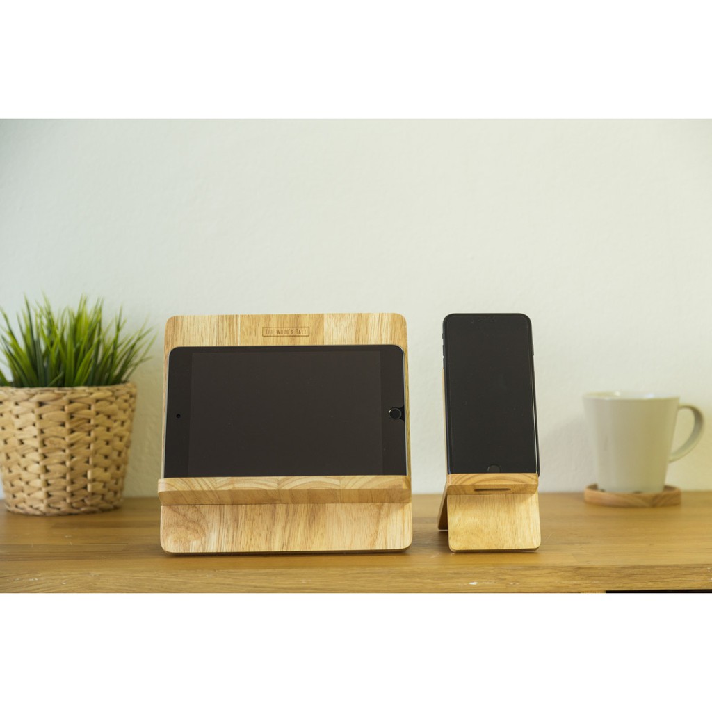 THEWOOD 'S TALE ที่วางแท็บเล็ต TABLET STAND จากไม้ธรรมชาติ - รูปที่ 3