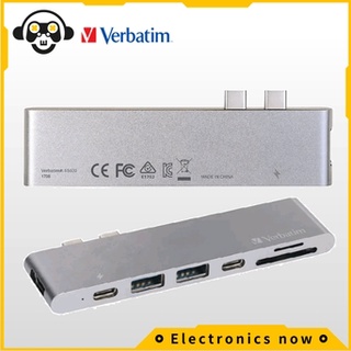 คำต่อคำ dual type c hub พร้อม hdmi สำหรับ macbook pro Verbatim Dual Type C Hub with HDMI For MacBook Pro