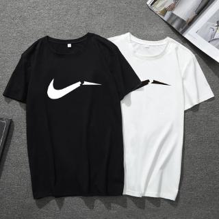 เสื้อยืดลำลองสำหรับผู้ชายผู้หญิงแขนสั้น Oversize