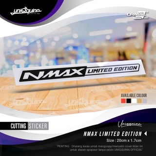 Uq สติกเกอร์ NMAX รุ่นลิมิเต็ด [สติกเกอร์ตัด] Yamaha สติกเกอร์รถจักรยานยนต์ กันน้ํา แบบกําหนดเอง