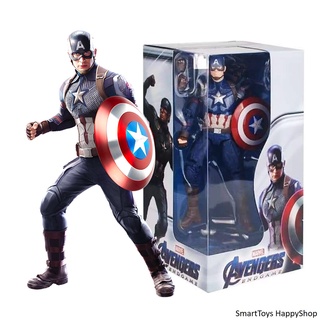 ZT Marvel Avengers EndGame Captain America figure Model ฟิกเกอร์โมเดลกัปตันอเมริกาลิขสิทธิ์แท้รุ่นพิเศษ