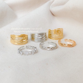 silver gold diamond Ring TINARI แหวน แหวนหัวใจ แหวนเงิน แหวนทอง ของขวัญ ชุดไปเที่ยว ชุดไปคาเฟ่