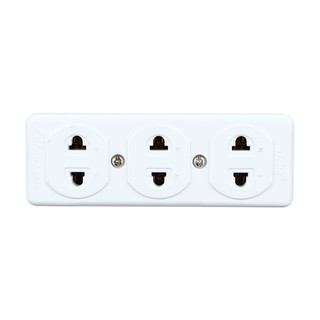 ปลั๊ก  ปลั๊กไฟ  อแดปเตอร์ปลั๊กลอย VENA GR-1623SURFACE WALL PLUG VENA GR-1623