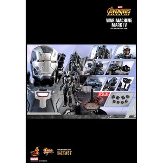 ฟิกเกอร์ ของสะสม Hot Toys MMS499D26B AVENGERS: INFINITY WAR - WAR MACHINE MARK IV (EX)