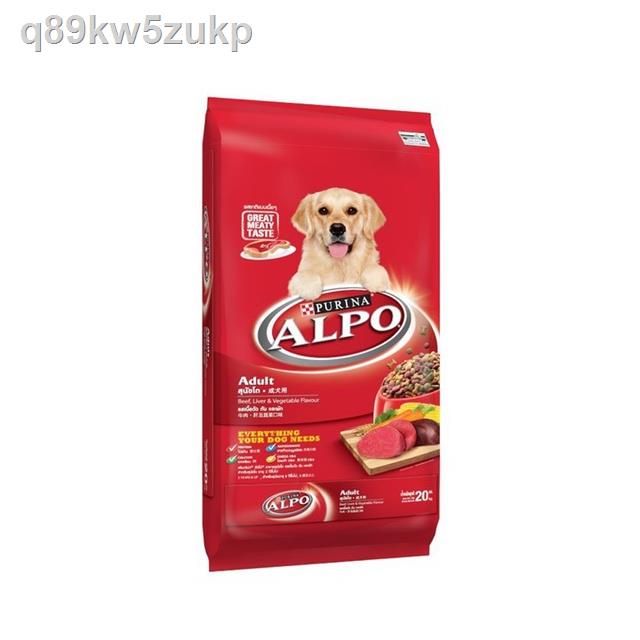 ✤♈▪ALPO ADULT อัลโป อาหารสุนัข อาหารเม็ด สำหรับสุนัขโต 20 กิโลกรัม