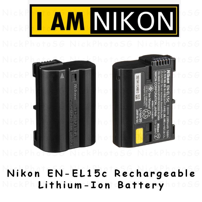 ถูกที่สุด ของแท้ Original NIKON EN-EL15c Battery สำหรับ z5 z6 z7 z7ii z6ii D750 D850 D780 รุ่นใหม่