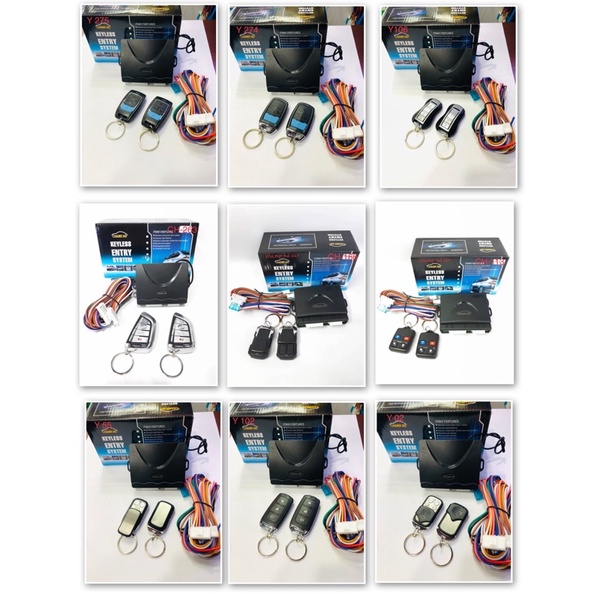 🚗ชุดรีโมทปิด-เปิดสำหรับรถยนต์ทุกรุ่นยี่ห้อ champ.nd🚙