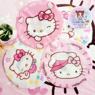 หมวกคลุมอาบน้ำกันน้ำ Hello kitty น่ารักใช้ได้จริง #ของถูกบ้านน้องมินนี่