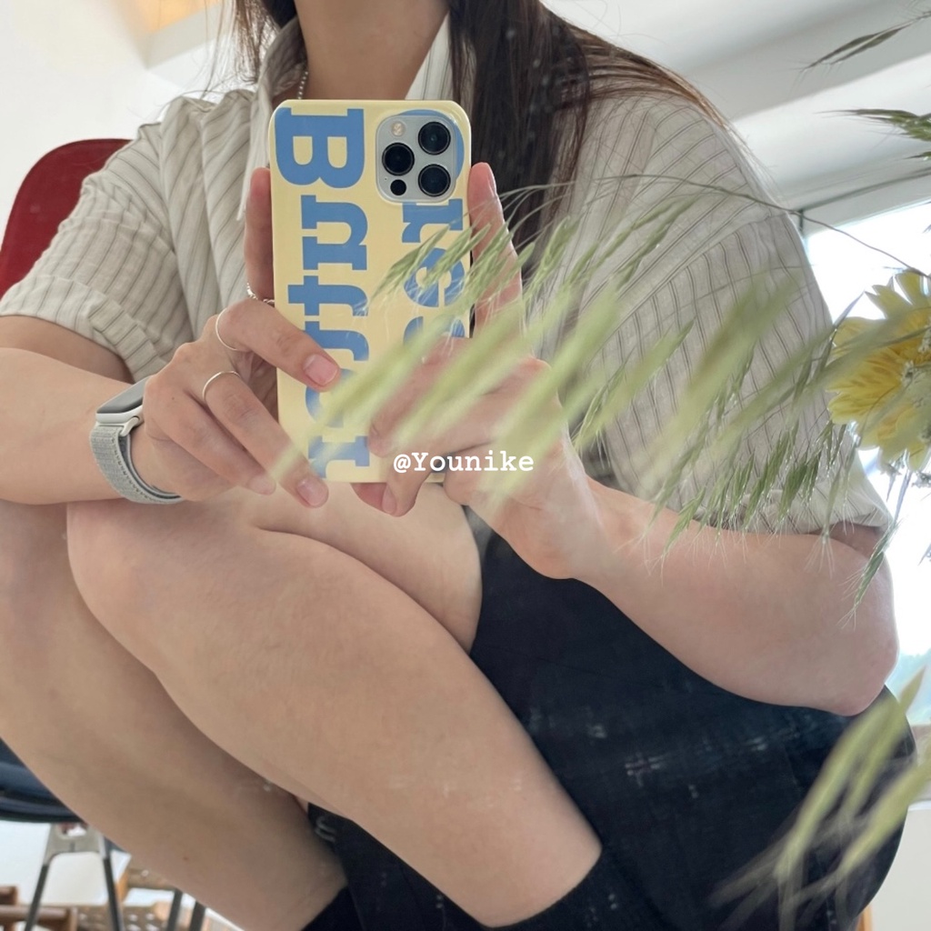 เคสโทรศัพท์มือถือ ลายภาษาอังกฤษ สไตล์เกาหลี สําหรับ 15 14pro 13pro 12promax 12mini 8plus 11xr
