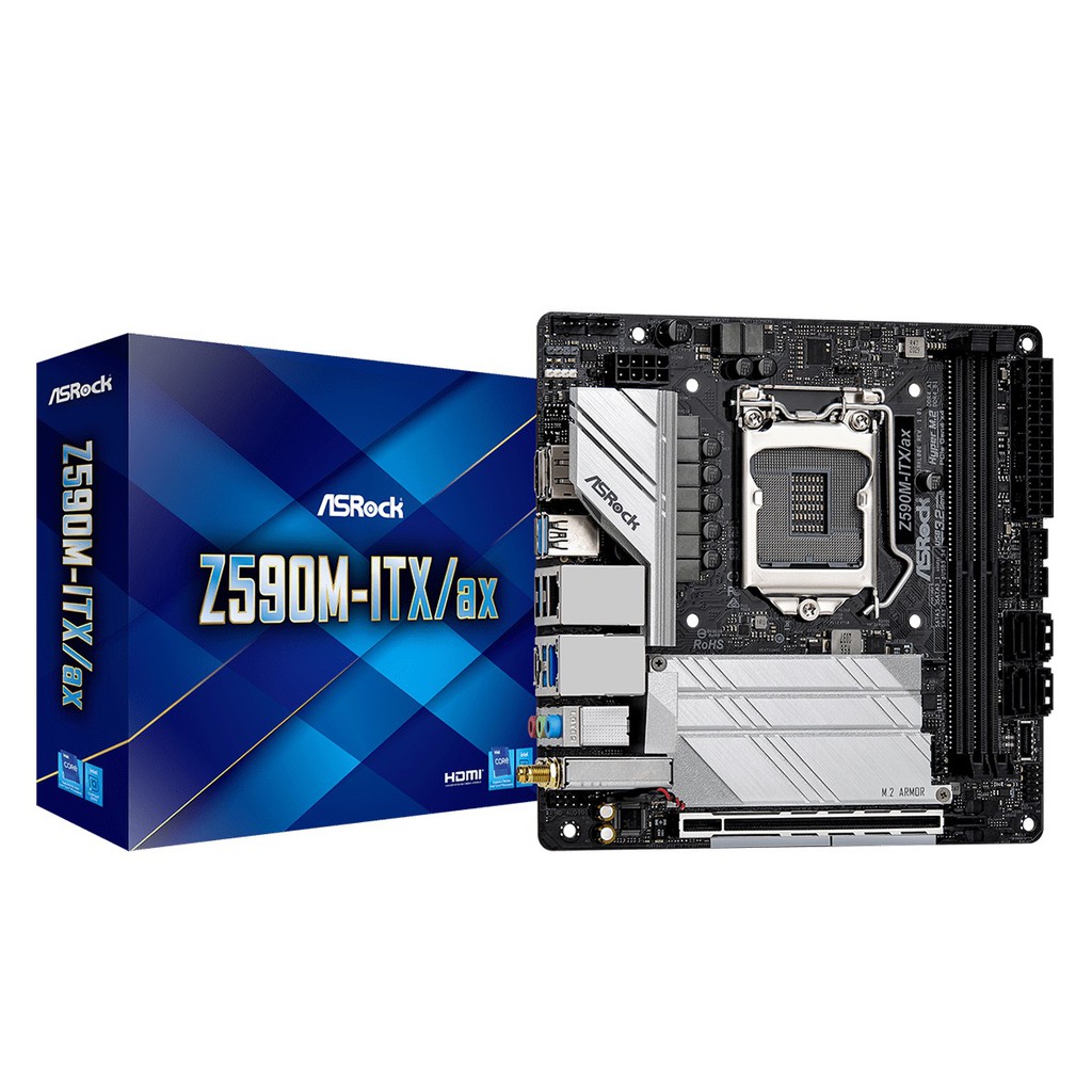 Asrock z590m itx ax обзор