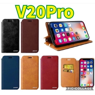 เคสฝาพับXundu  VIVO V20Proแบบเปิดปิด เก็บนามบัตรได้