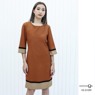 AMILA Dress VE-D1299 by AMILA จินจีร่า IGPU22-3