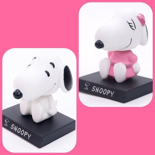 ที่วางโทรศัพท์แบบตุ๊กตาหัวเด้ง Snoopy มี 2 แบบ