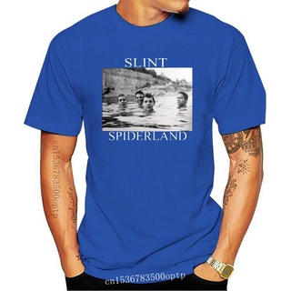 ขายดี!ขายดี เสื้อยืดแขนสั้น พิมพ์ลายวงร็อค SLINT SPIDERLAND สีดํา สไตล์คลาสสิก สําหรับผู้ชาย S ถึง 3 Bmjda55Jjpbfn95S-5X